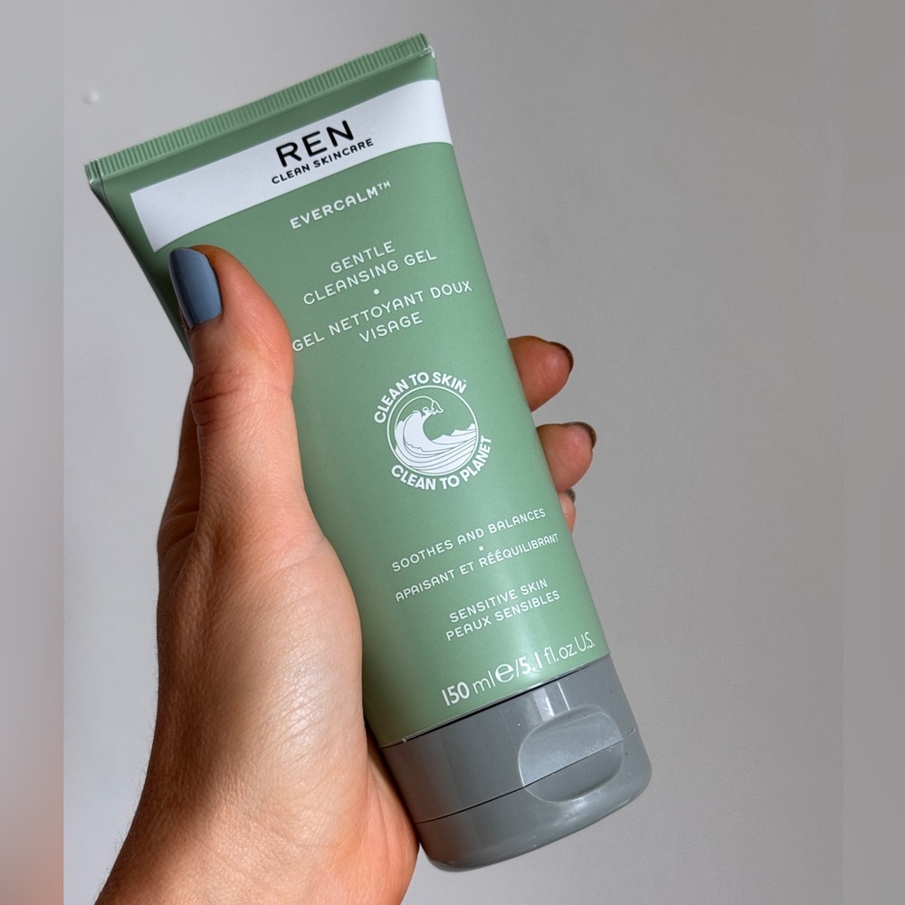 REN Clean Skincare Evercalm Gentle Cleansing Gel, Brand New in Box, Sealed.
